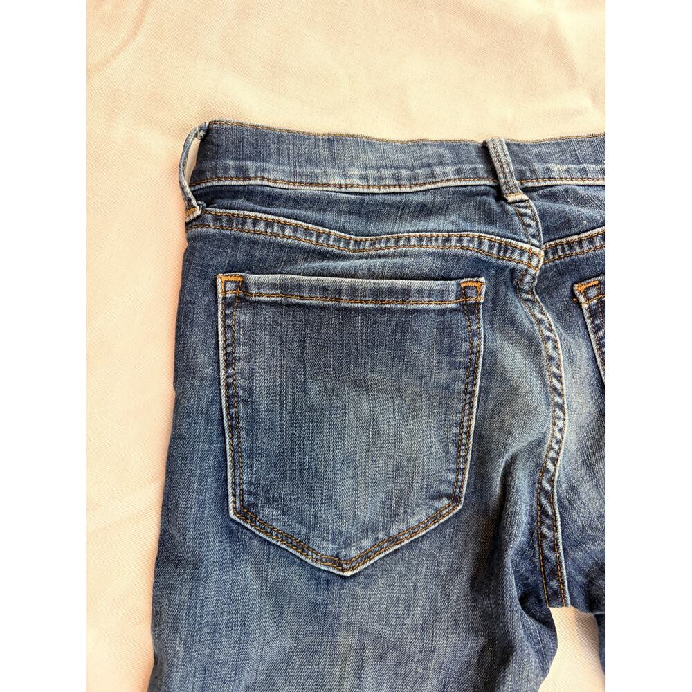 Banana Republic Premium Denim Skinny Ankle Jeans 25 Petite Dark Wash Stretch - Picture 8 of 9
